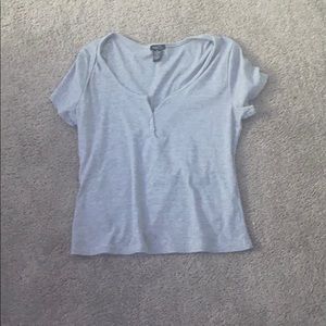 Grey tight t shirt